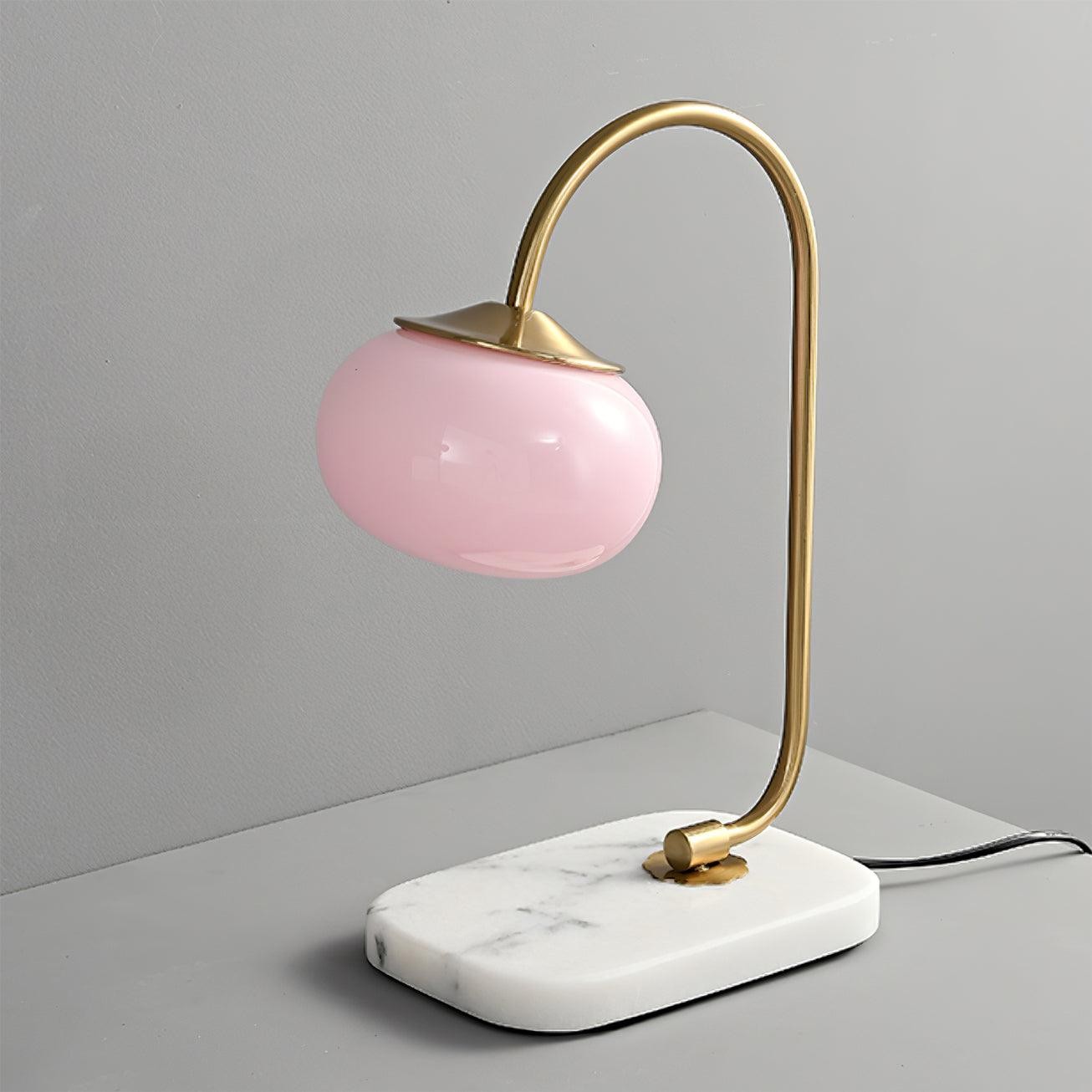Scandinavische crèmekleurige bal tafellamp voor woonkamer HL597
