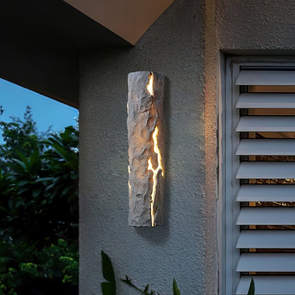 Stenen buitenwandlamp HL1185