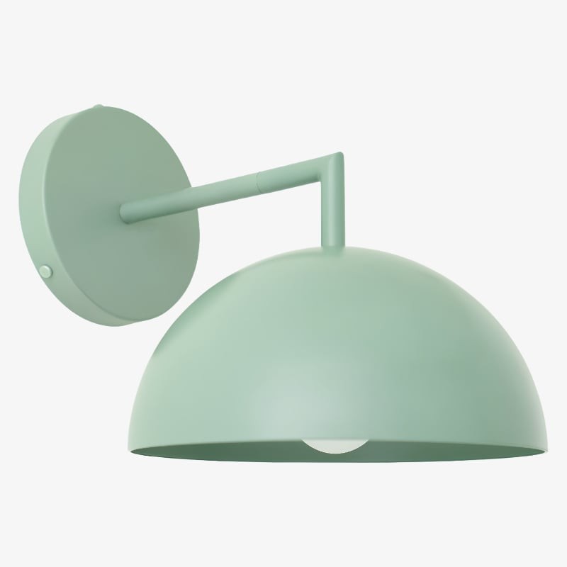 Metio Dome Minimalistische Koepellamp - Stijlvolle Kleurrijke Wandlamp HL1739