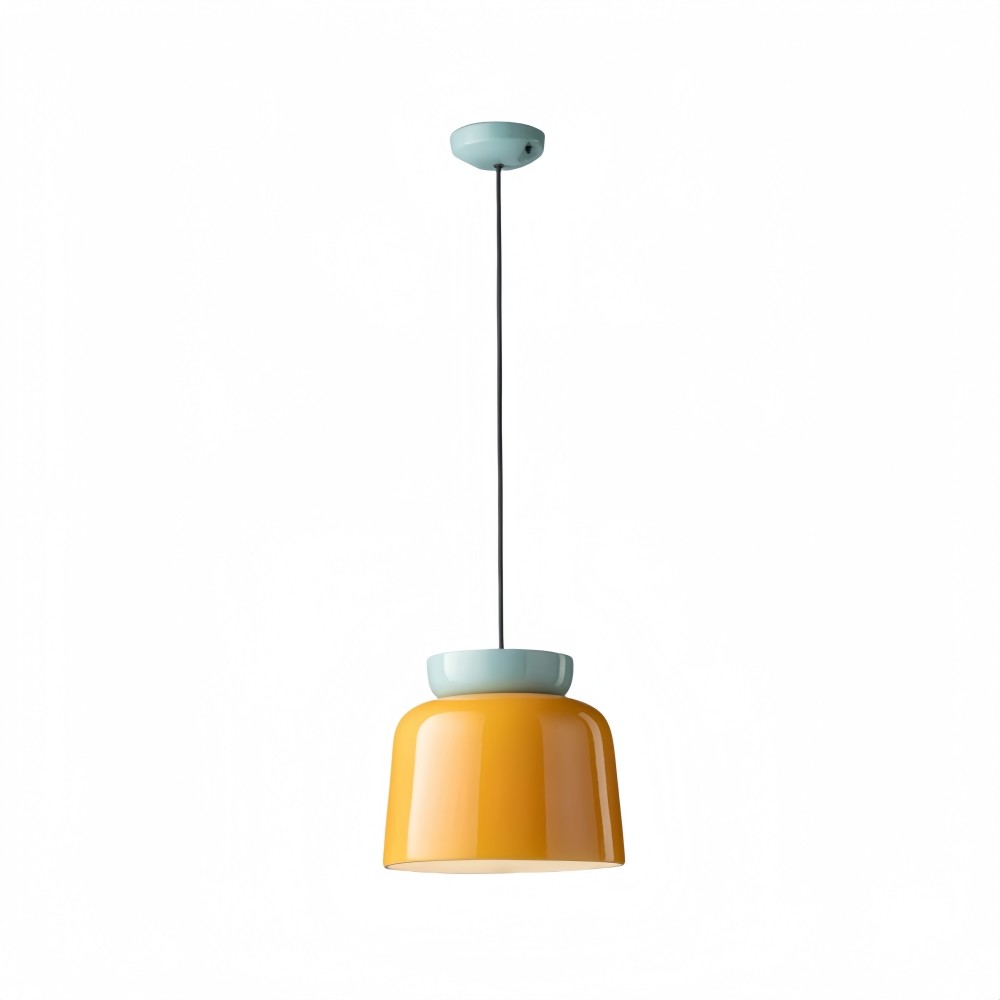 Kleurrijke komvormige Scandinavische hanglamp HL1019