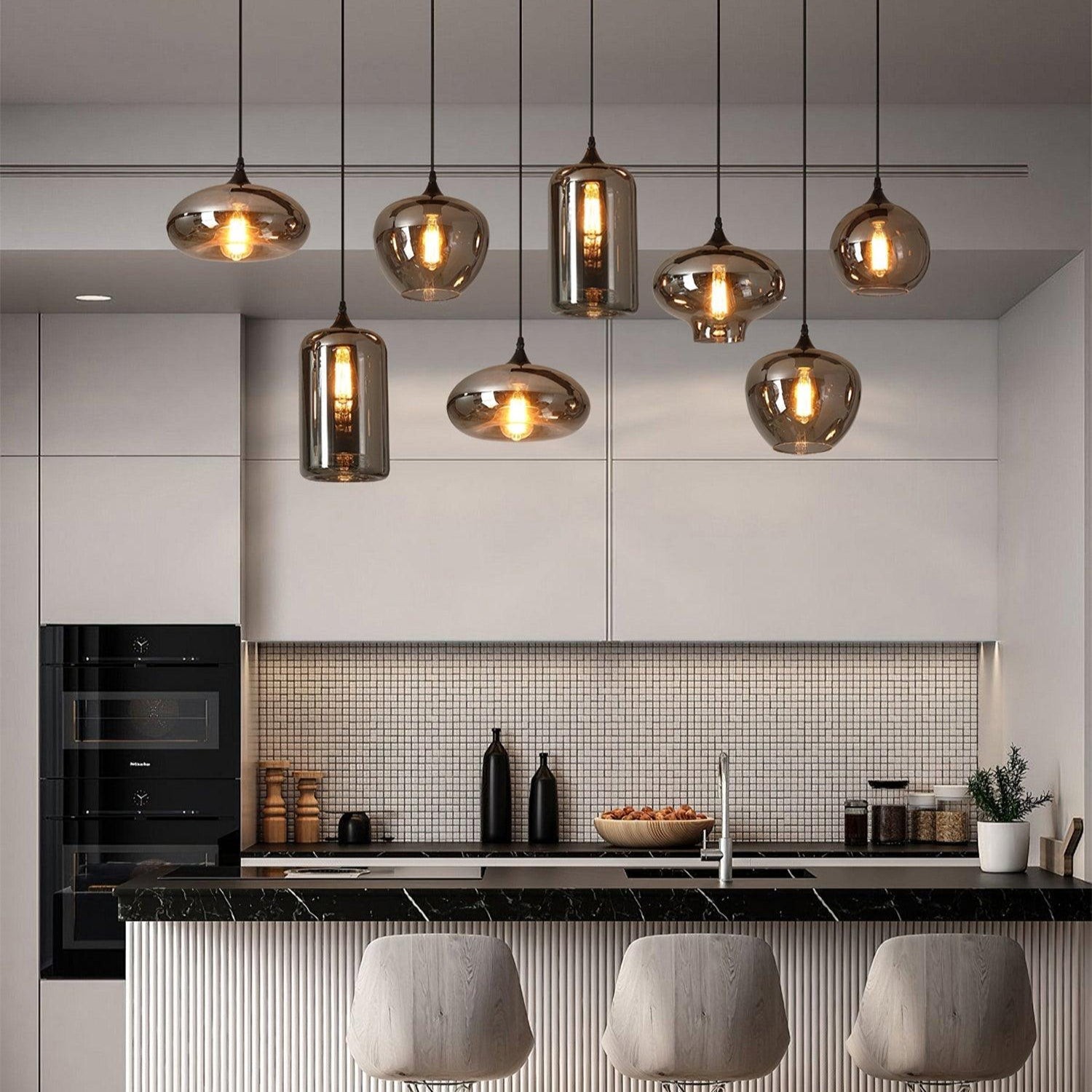 Flesvormige hanglamp HL2916