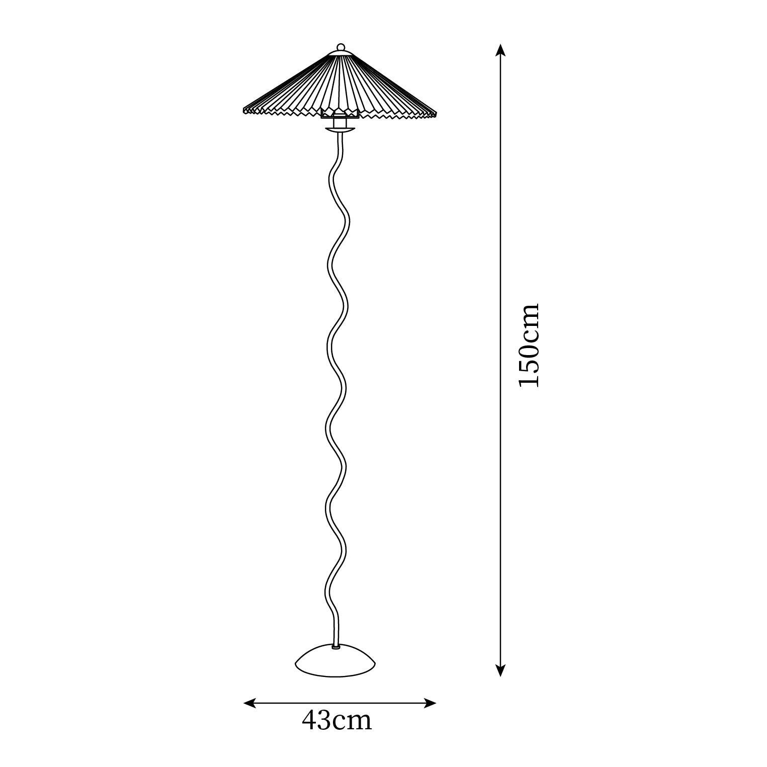 Waveform Exclusieve Vloerlamp HL733