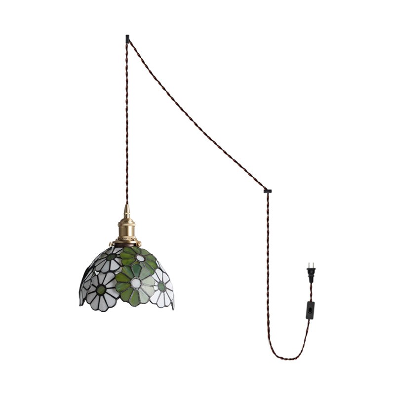 Suka Floral Plug In Pendant Lamp HL2685