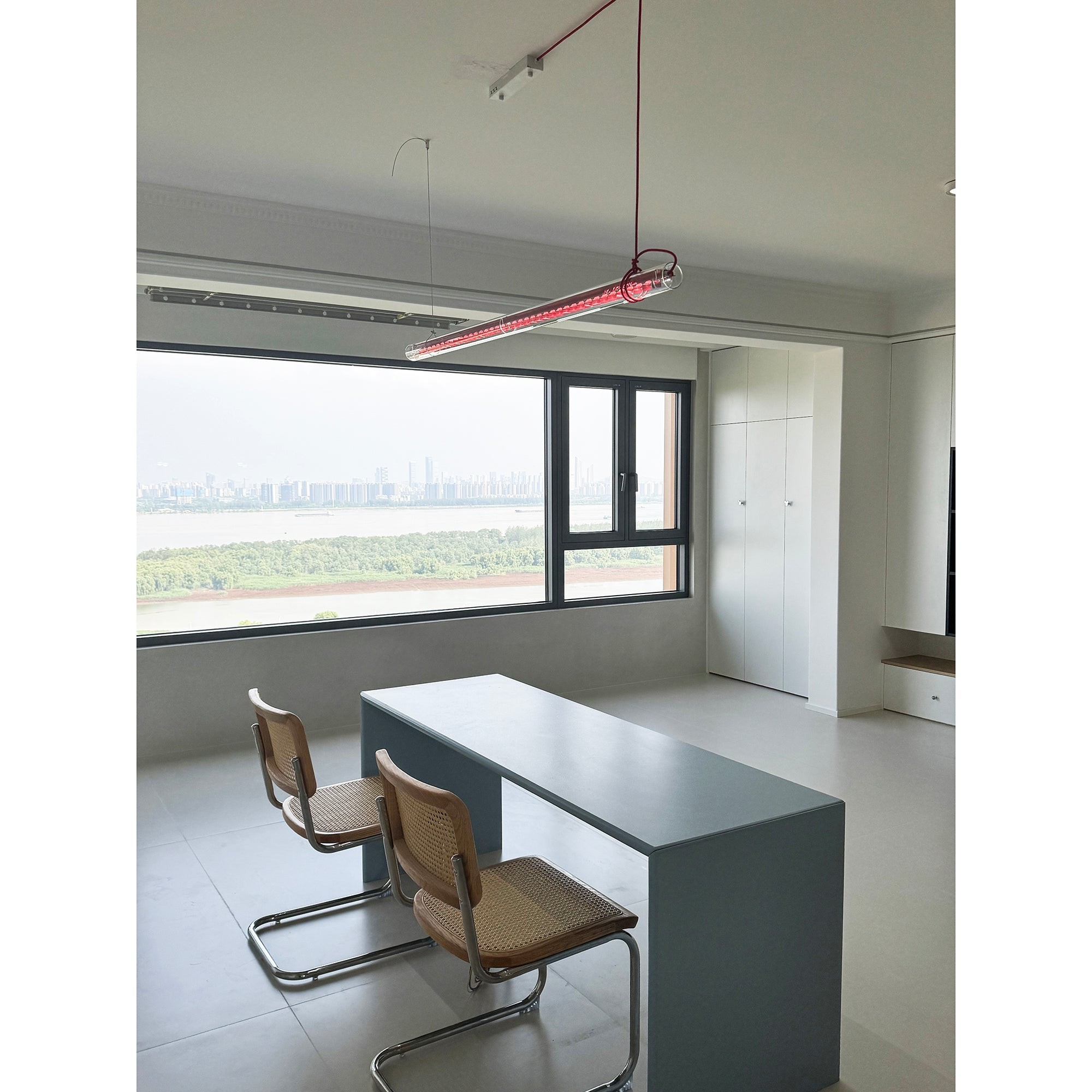 Buisvormige lineaire LED-hanglamp HL3249