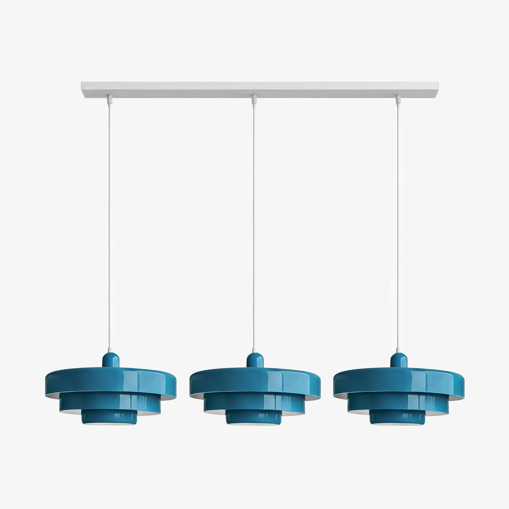 Macaron Disc Hanglamp - Scandinavische Meerlaagse Hanglamp van Metaal voor de Keuken HL179