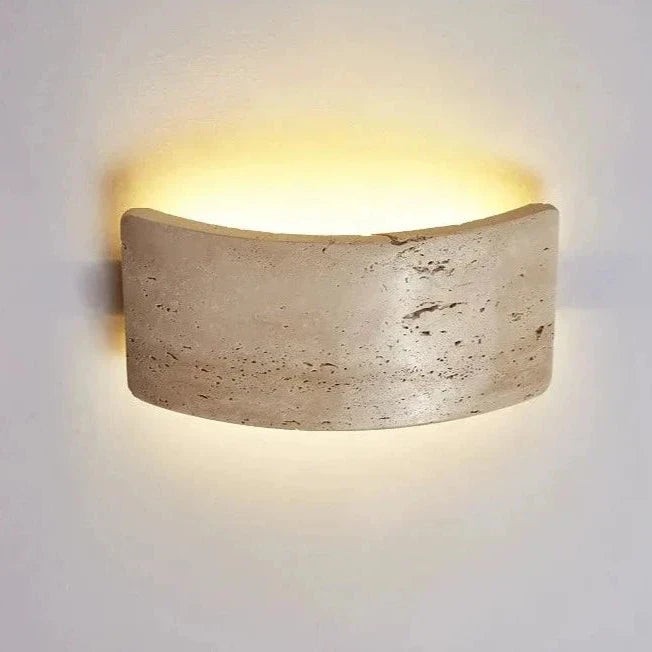 Moderne waterdichte buitenwandlamp van travertijn met IP65-classificatie HL3435