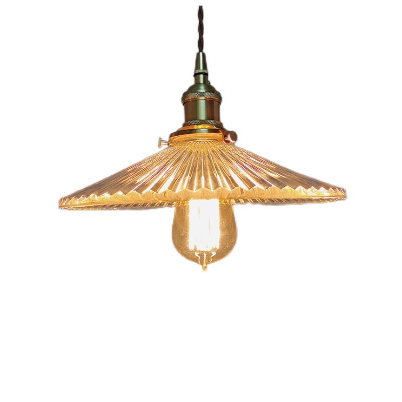 Eetkamer Retro Artistieke Glazen Hanglamp HL58