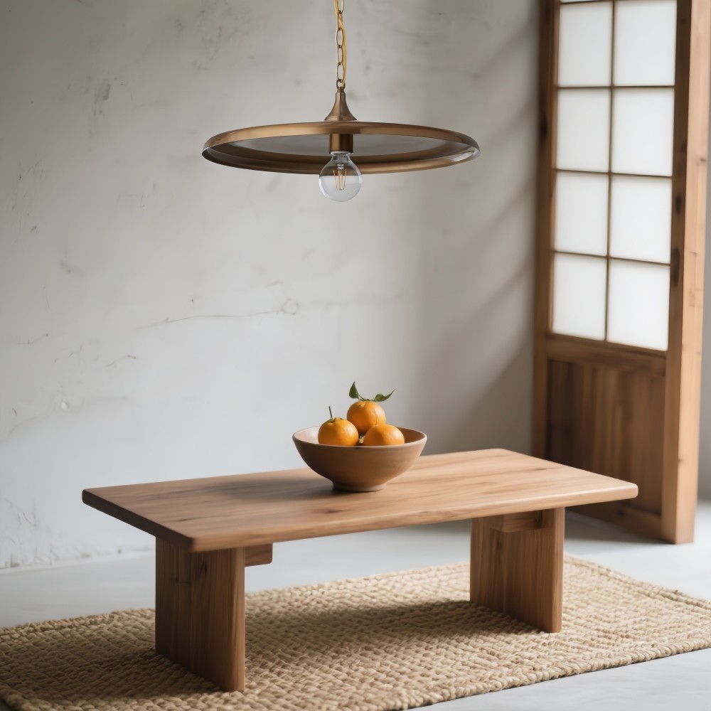 Gouden metalen schijfvormige hanglamp - moderne bolvormige lamp voor de keuken HL1324