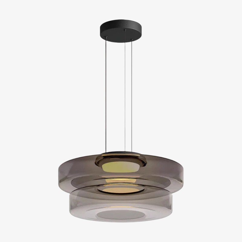 Nora Glazen Schijf Hanglamp - Scandinavische Hanglamp voor Woonkamers en Keukens HL1929