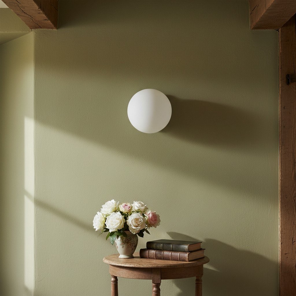 Glorica glazen bol wandlamp - veelkleurige moderne minimalistische lamp HL1721