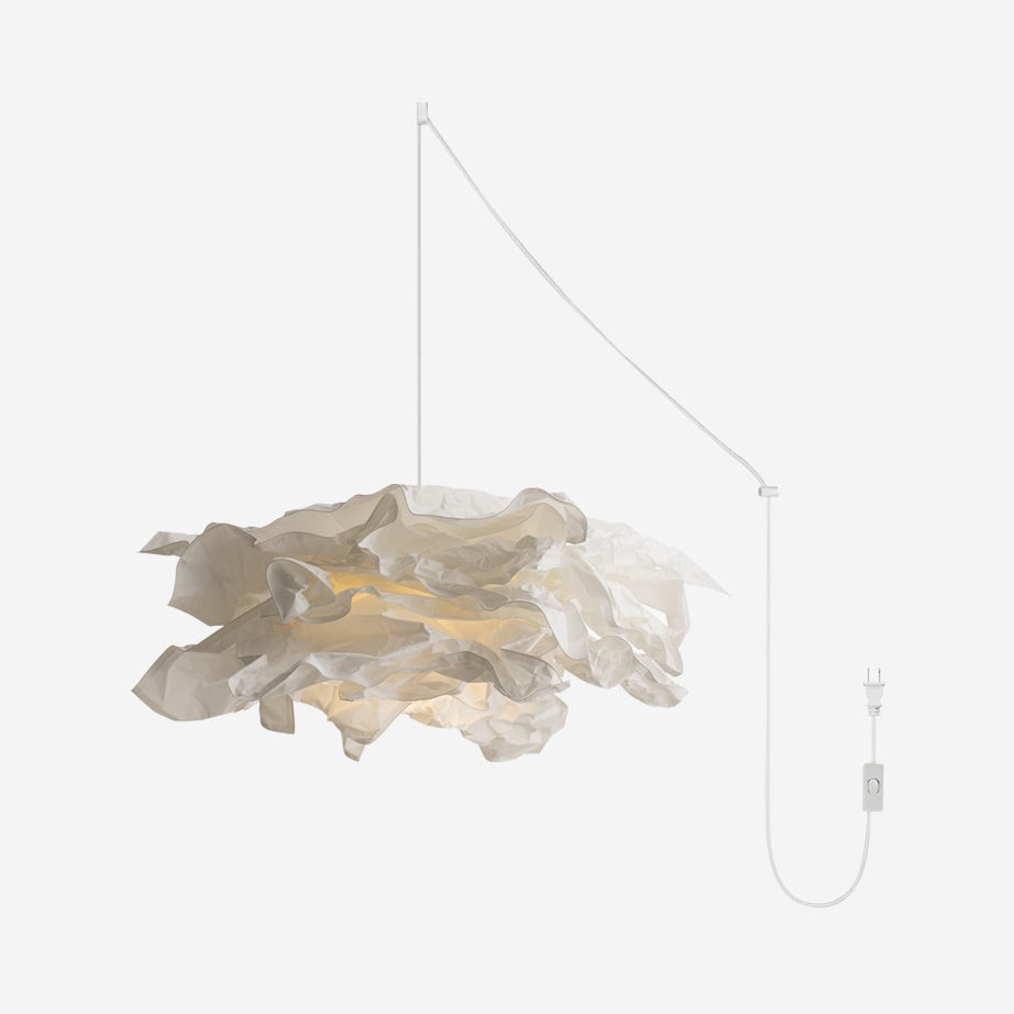 Papieren hanglamp met stekker HL2640