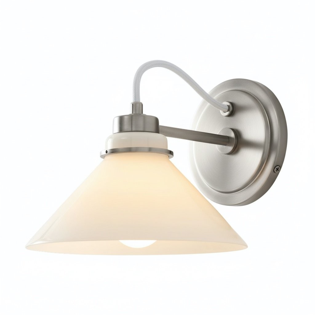 Aurenza Sconce – Landelijke wandlamp met metalen accenten voor gezellige ruimtes HL1648