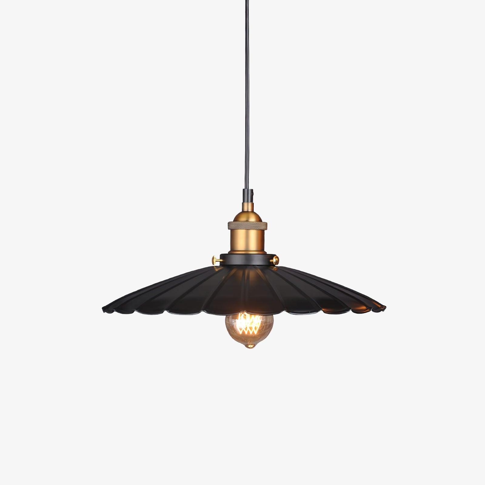 Hanglamp met zwarte rok HL2912