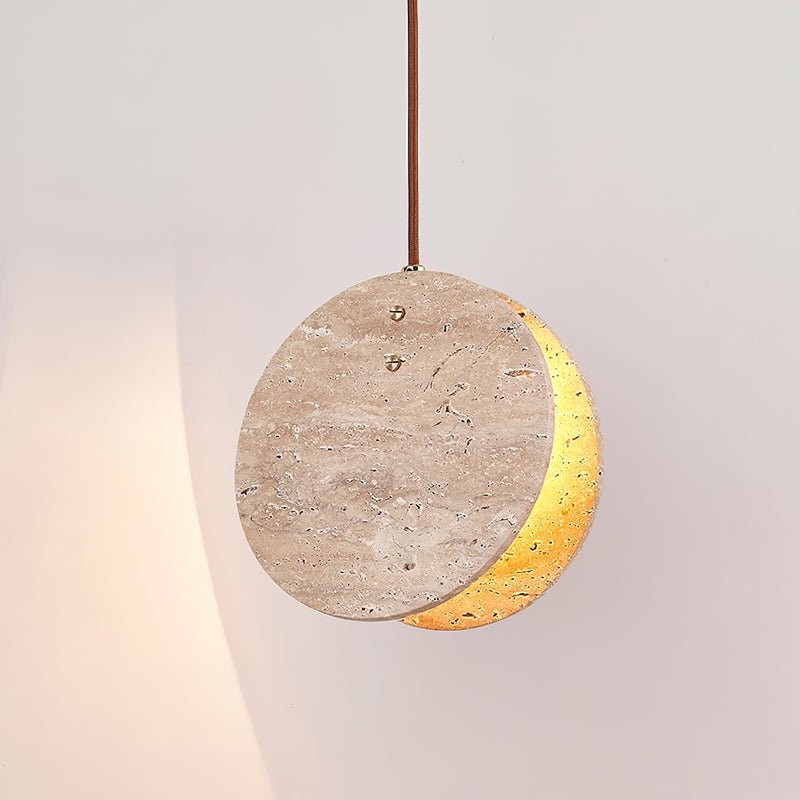 Hanglamp met stenen textuur HL942