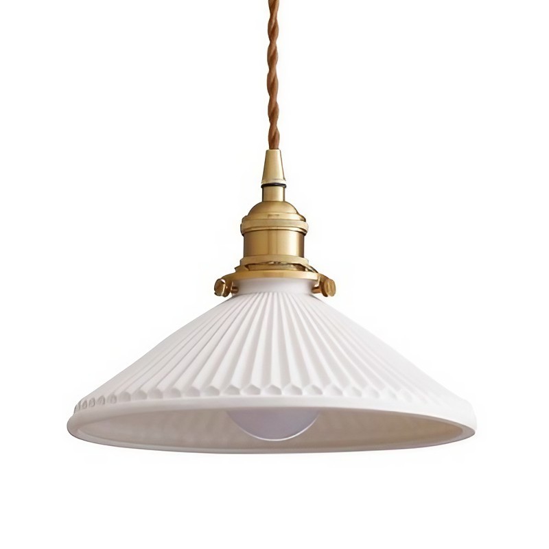 Moderne Kunst Design Geplooide Keramische Wandlamp HL281