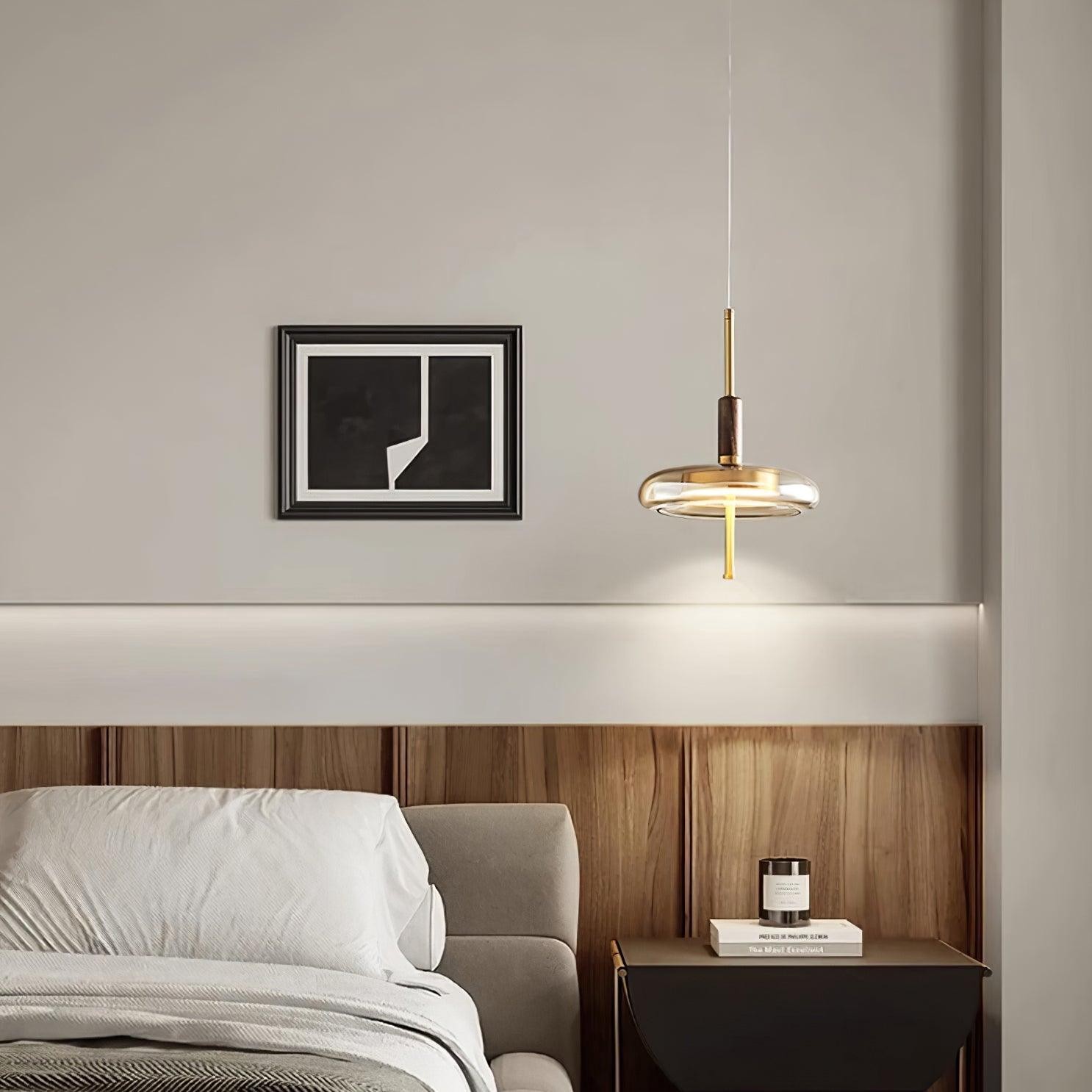 Nordic creatieve glazen hanglamp HL791