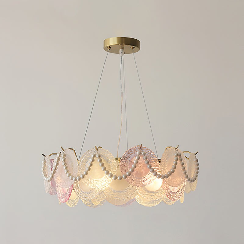 Ronde regenboog kroonluchter HL1144