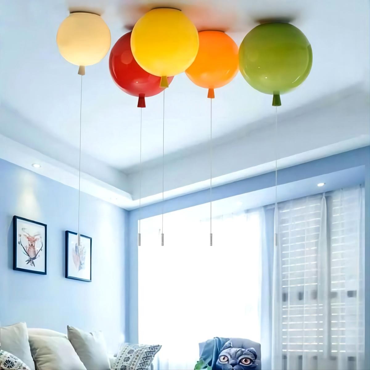 Kleurrijk MEMORY Balloon Plafondlamp