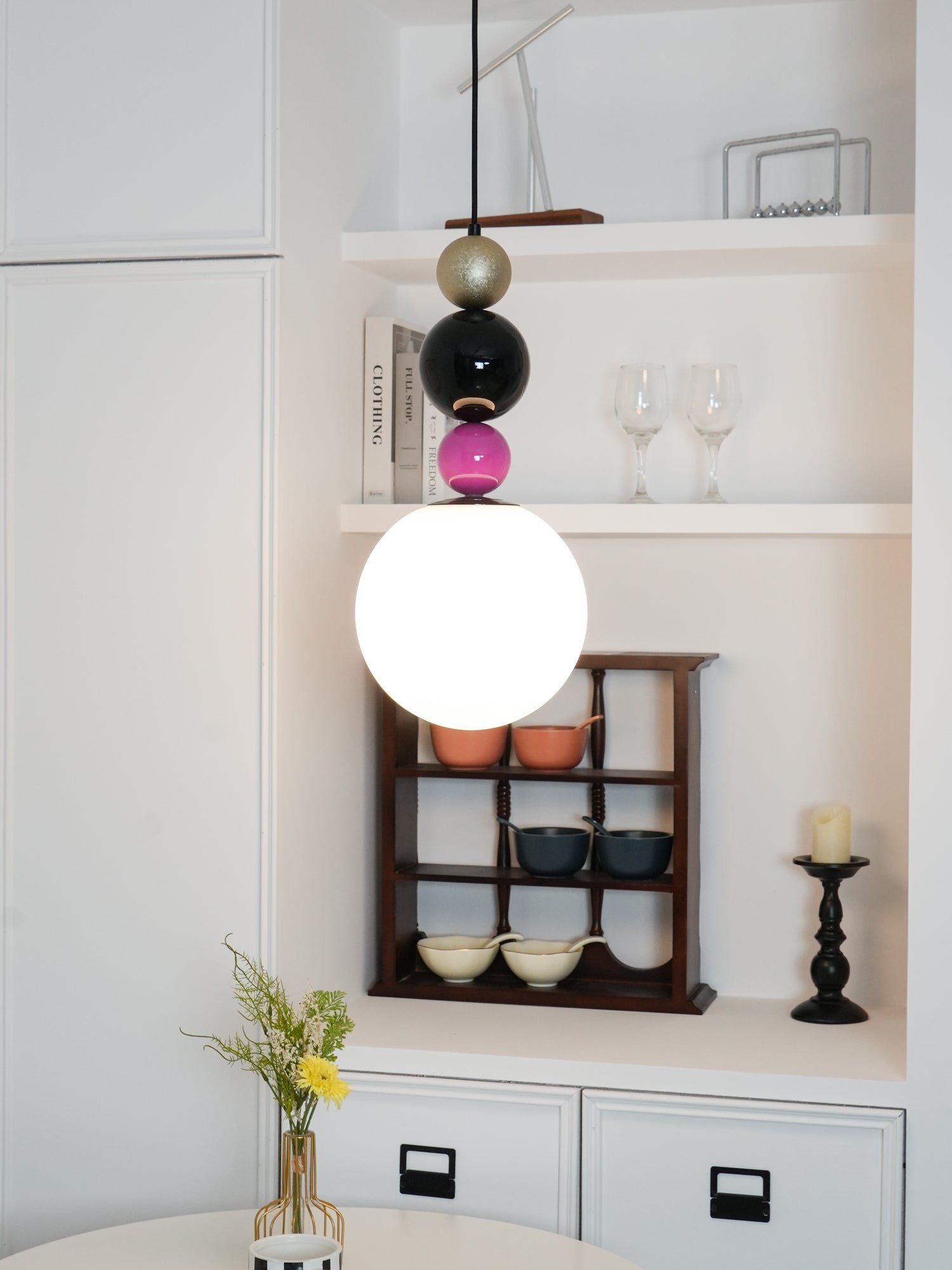 Moderne Kalebas Bol Hanglamp HL725