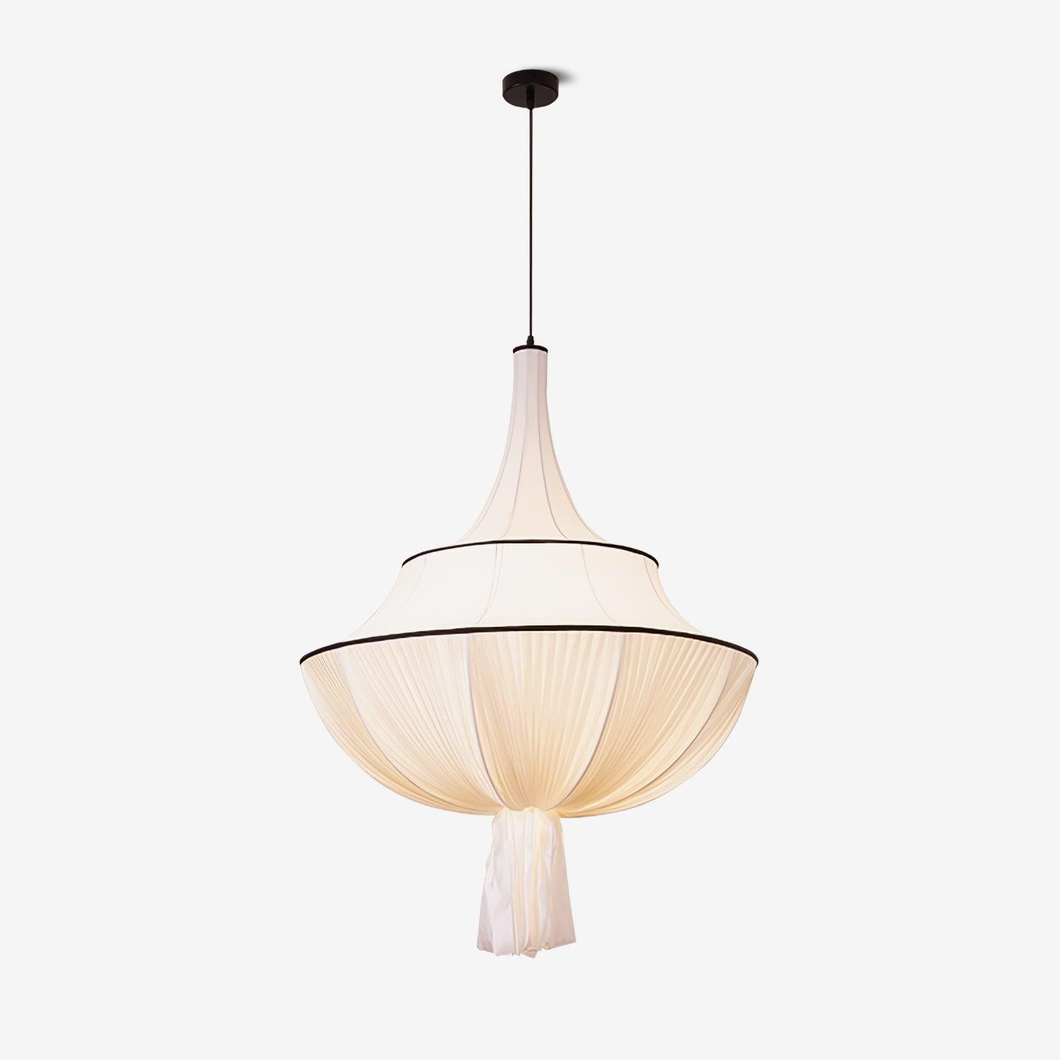 Stoffen kunst decoratieve hanglamp HL716