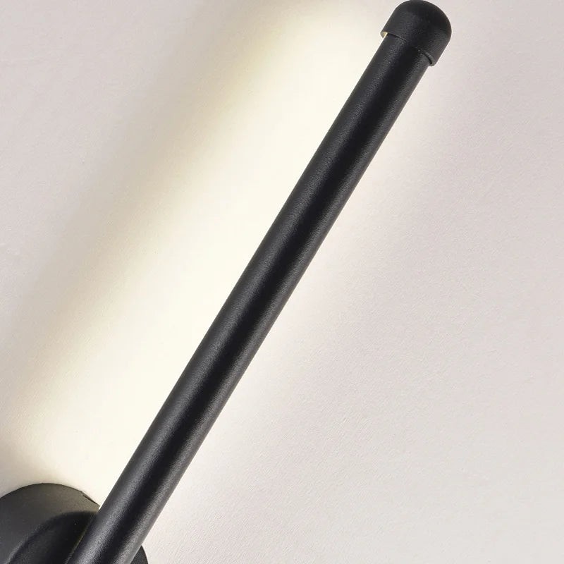 Moderne zwarte aluminium wandlamp HL3403