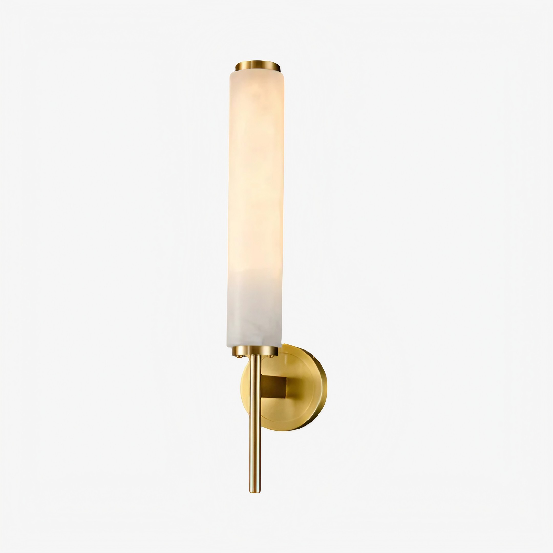 Solaryx Moderne Alabaster Wandlamp - Sculpturale Woonkamerlamp HL2475