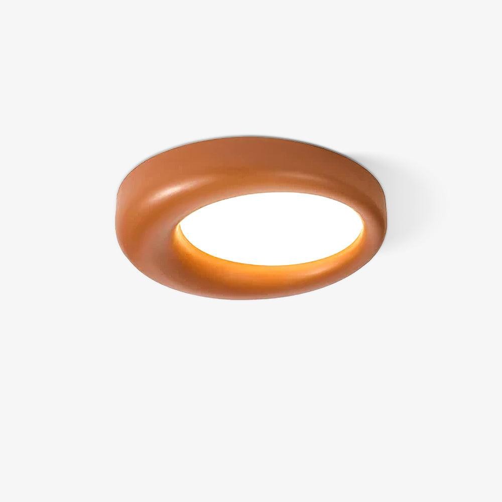 Center Offset Concentric Circle Acryl Plafondlamp HL821