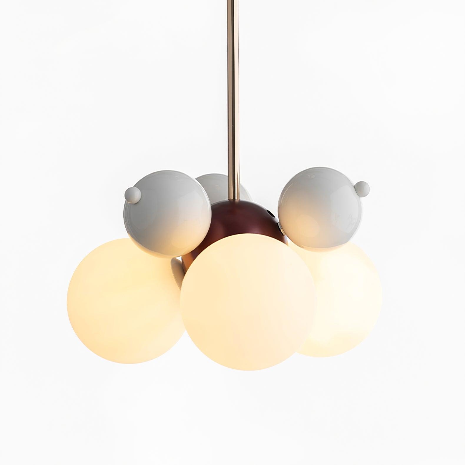 Moderne hanglamp in de vorm van een bubbellamp HL675