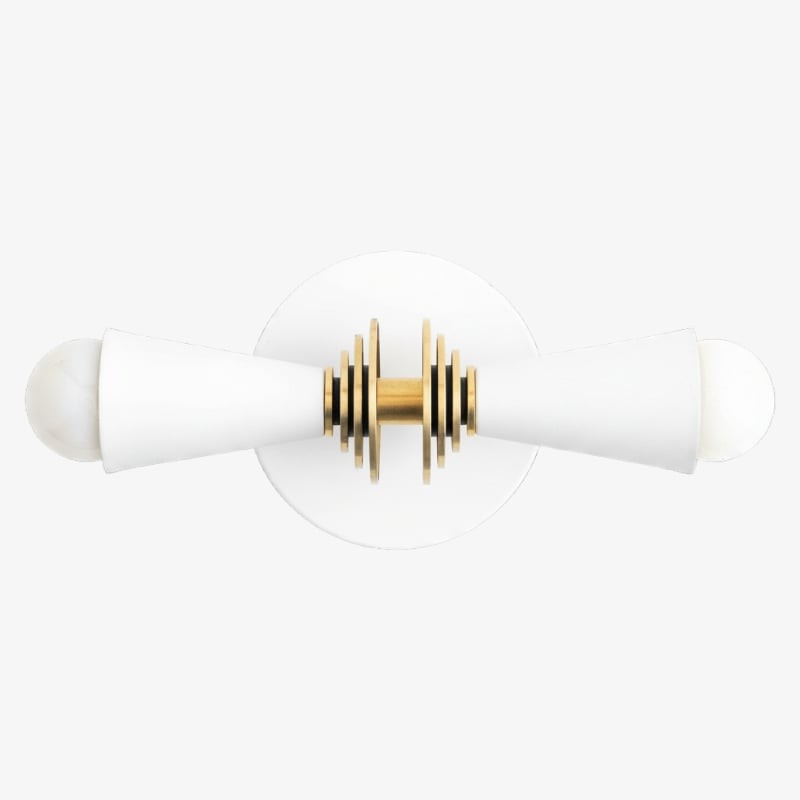 Pyralis Cone Art Deco Wandlamp - Multi-directionele wandlamp voor wastafel of muur HL1707
