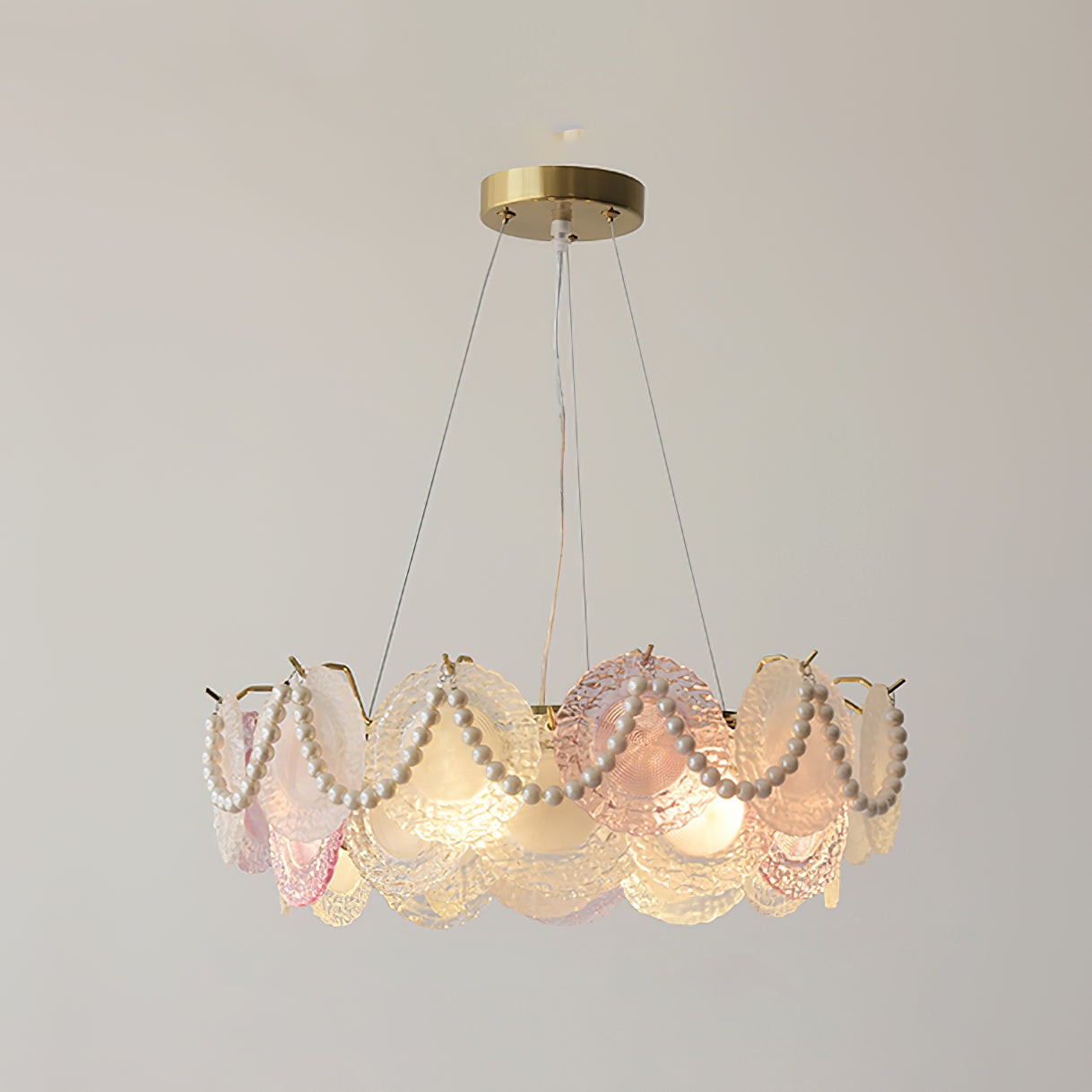 Ronde regenboog kroonluchter HL1144