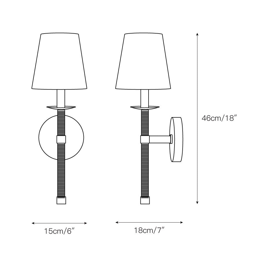 Tulum wandlamp HL3157