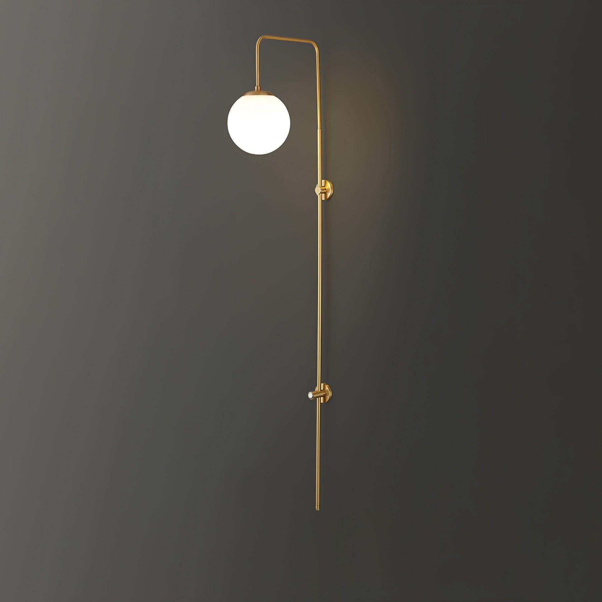 Globe Messing Wandlamp HL534
