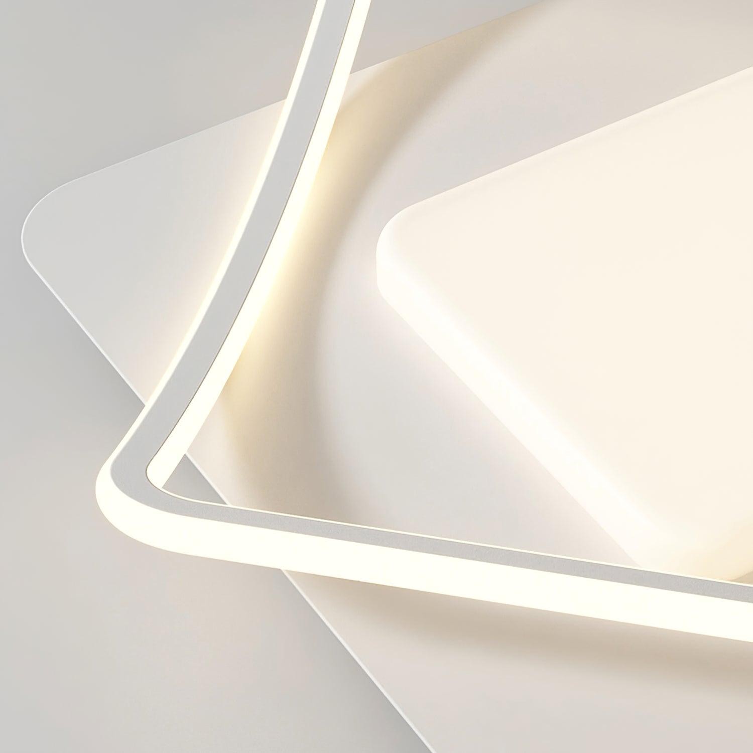 Minimalistische geometrie LED-plafondlamp HL706