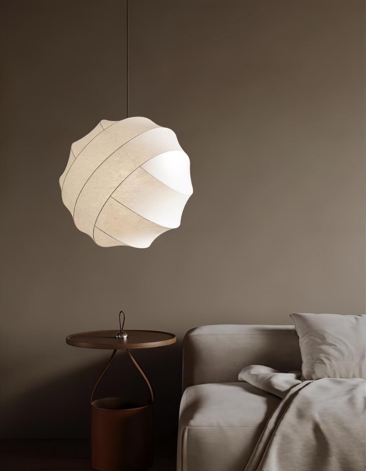 Wabi-Sabi Stijl Fiber Cocoon Hanglamp HL861