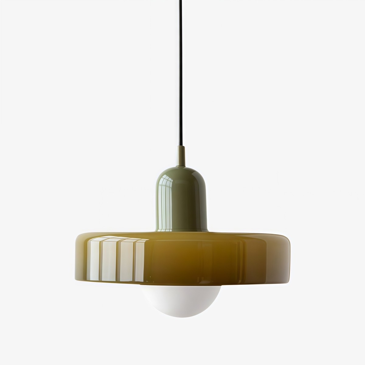 Kalo Disc Kleurrijke Hanglamp - Moderne Glazen Hanglamp voor de Eetkamer HL2447