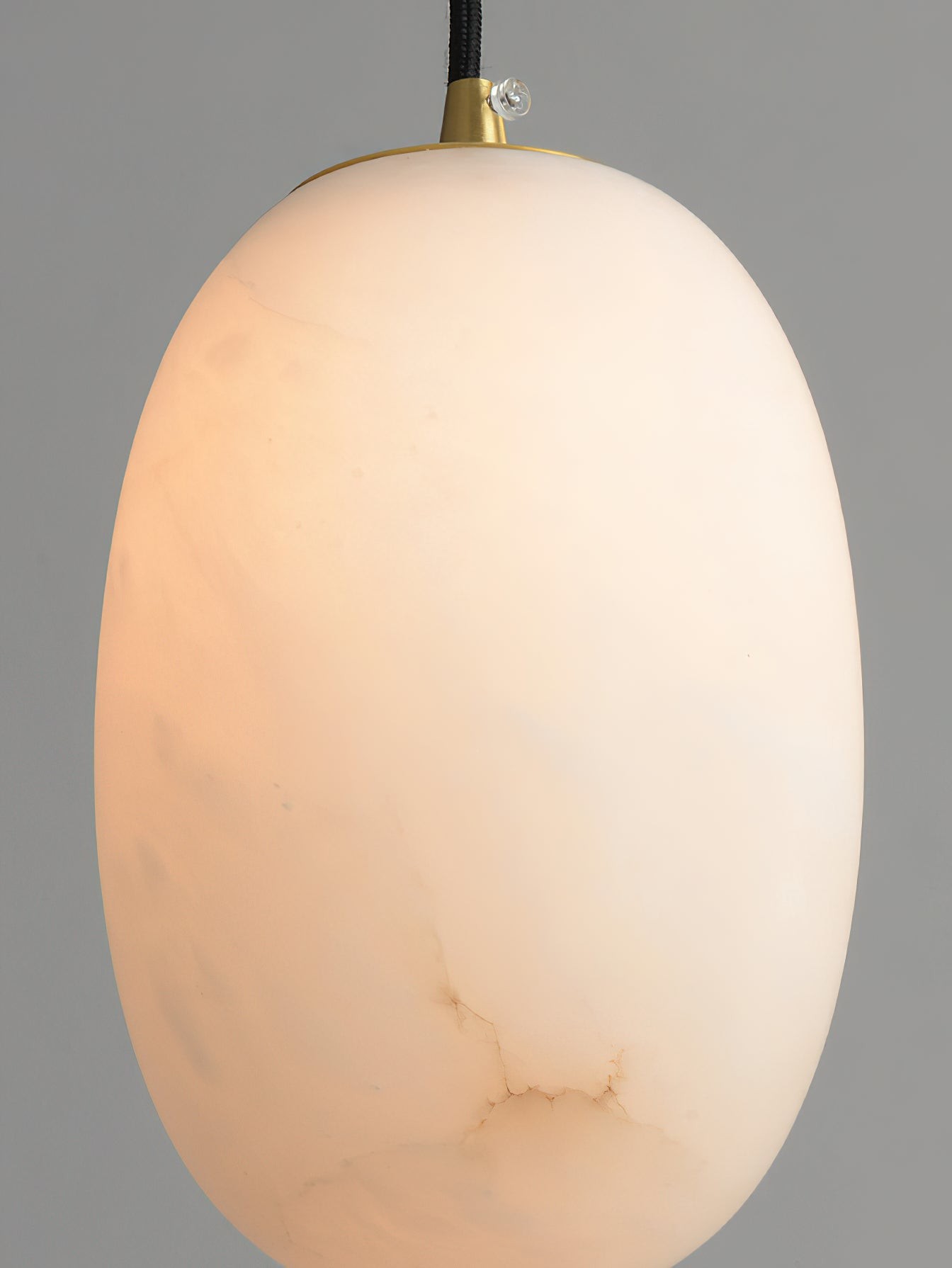 Alabaster hanglamp voor naast het bed HL2976