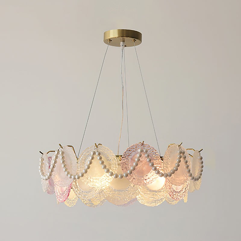 Ronde regenboog kroonluchter HL1144