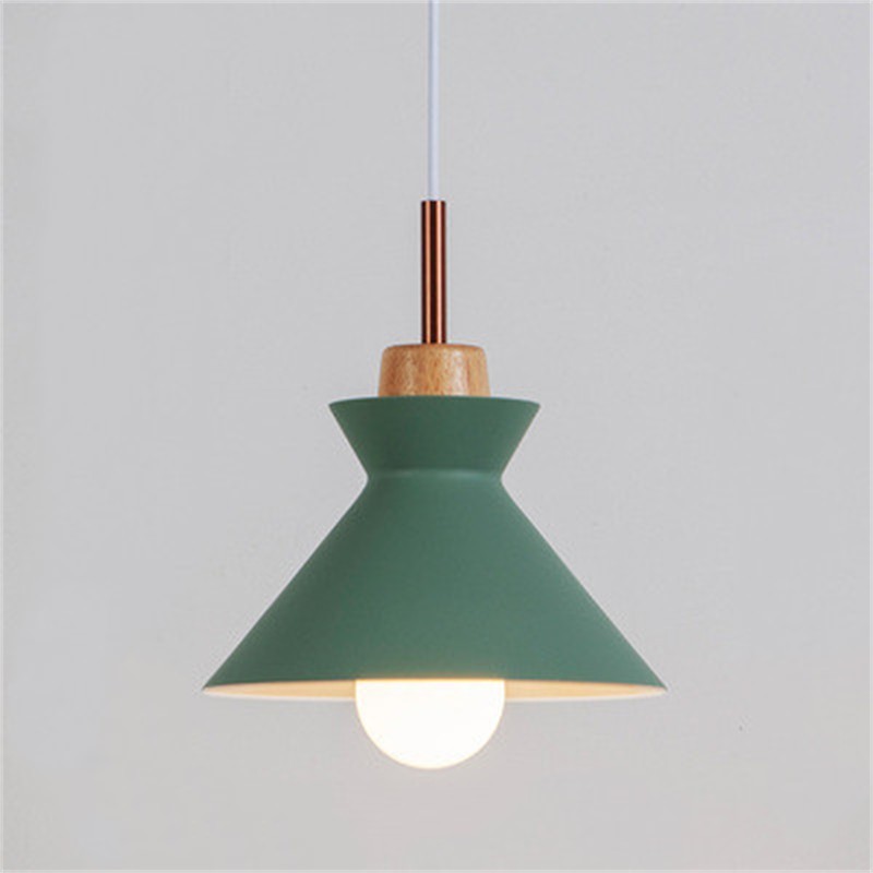 Scandinavische MULTI Metaal Hout Macaroon Hanglamp voor Keuken HL88