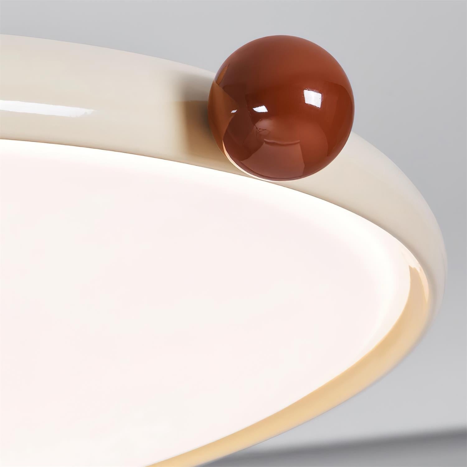 Franse stijl retro ronde vliegende schijf plafondlamp HL704