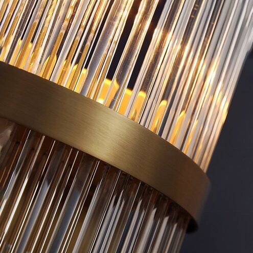 Crystal Ribbed Wandlamp