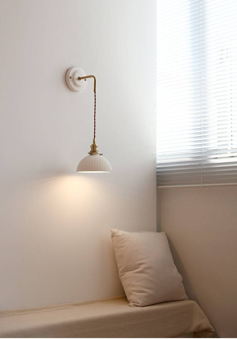 Decoratieve keramische wandlamp HL1807