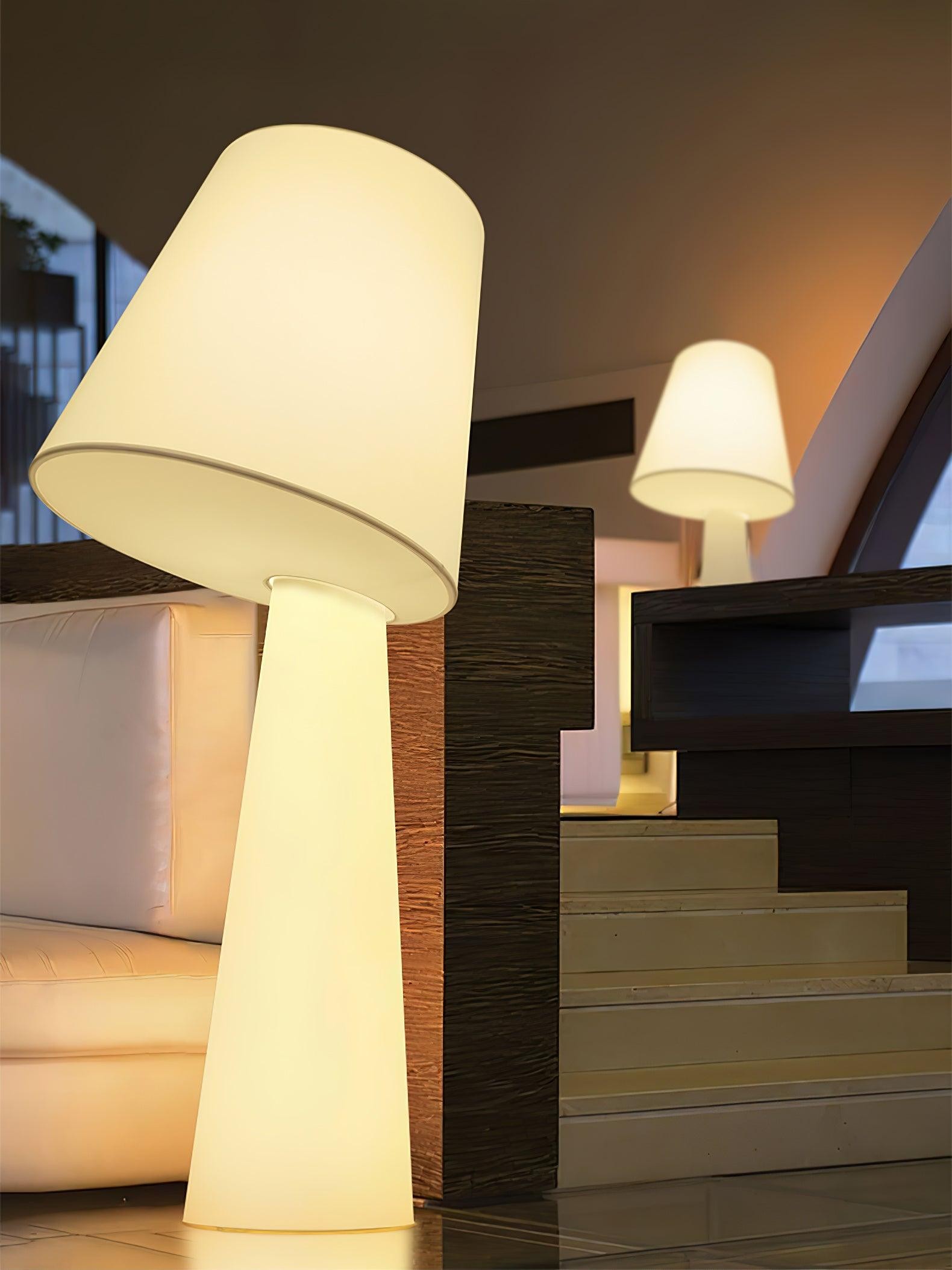 Kolom Stoffen Vloerlamp Geschikt Voor Woonkamer HL484