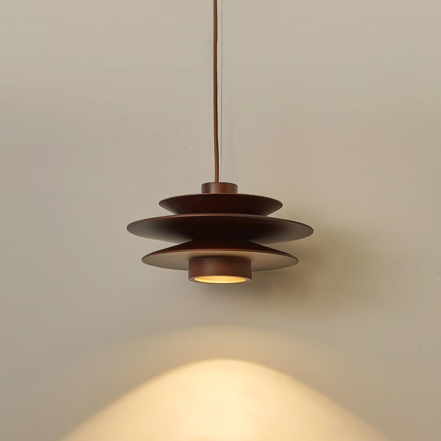 Meerlaagse schijfvormige hanglamp HL511