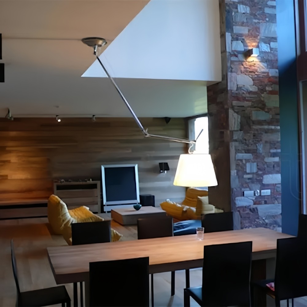 Plafondlamp Met Aluminium Zwenkarm - Moderne Industriële Lamp HL1061
