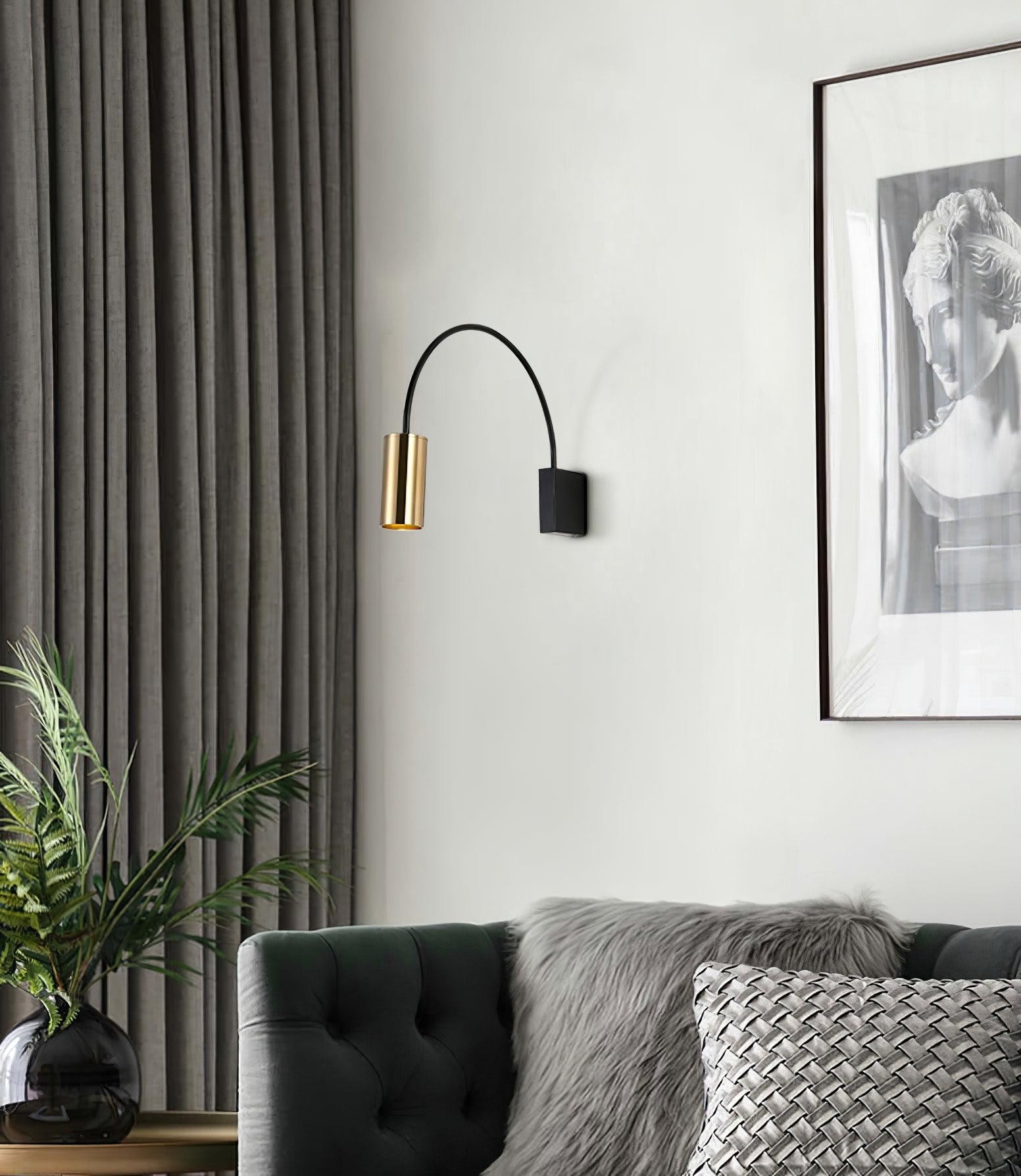 Antonella Industriële Lineaire Boog Wandlamp HL1103