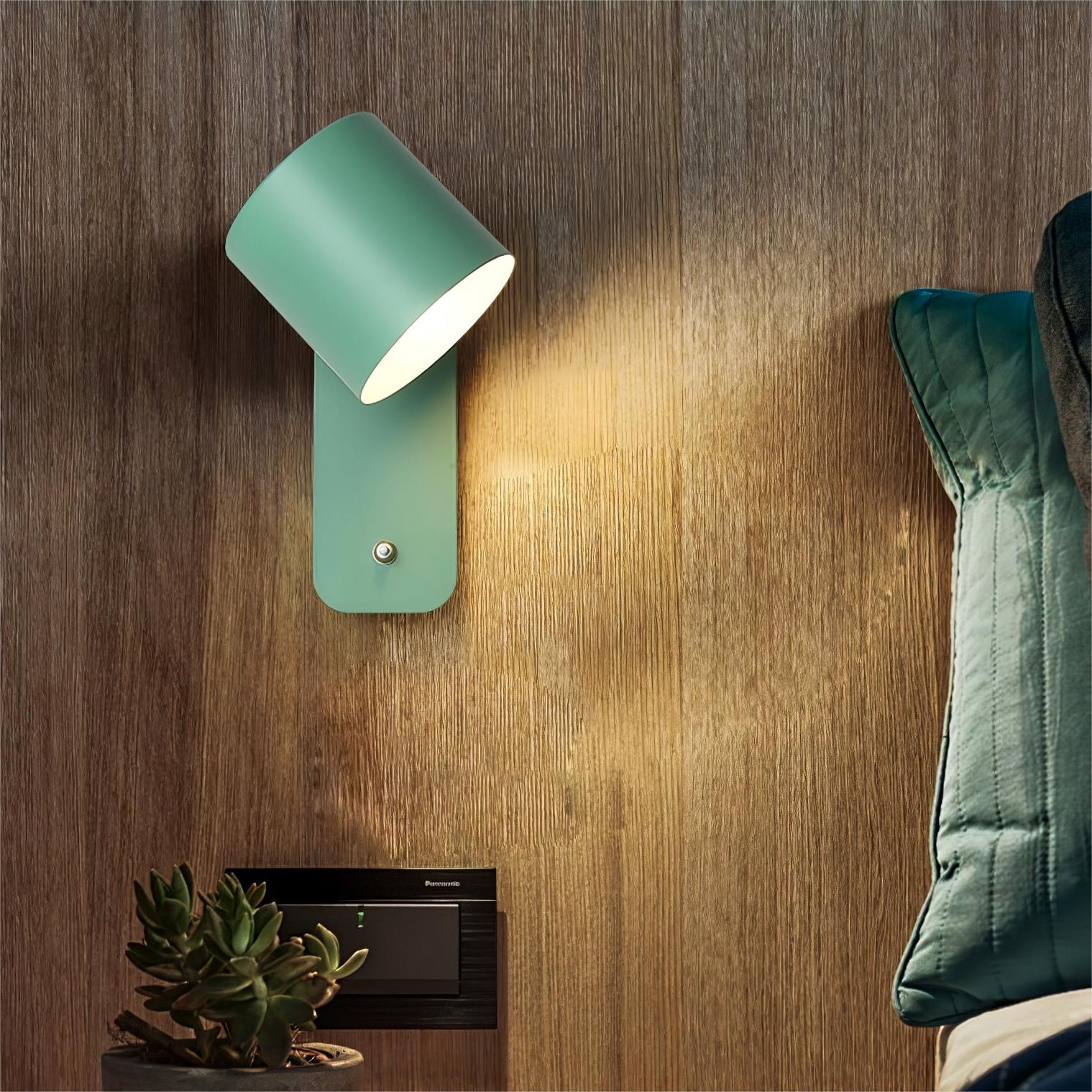 Moderne Draaibare Cilinder LED Wandlamp HL73