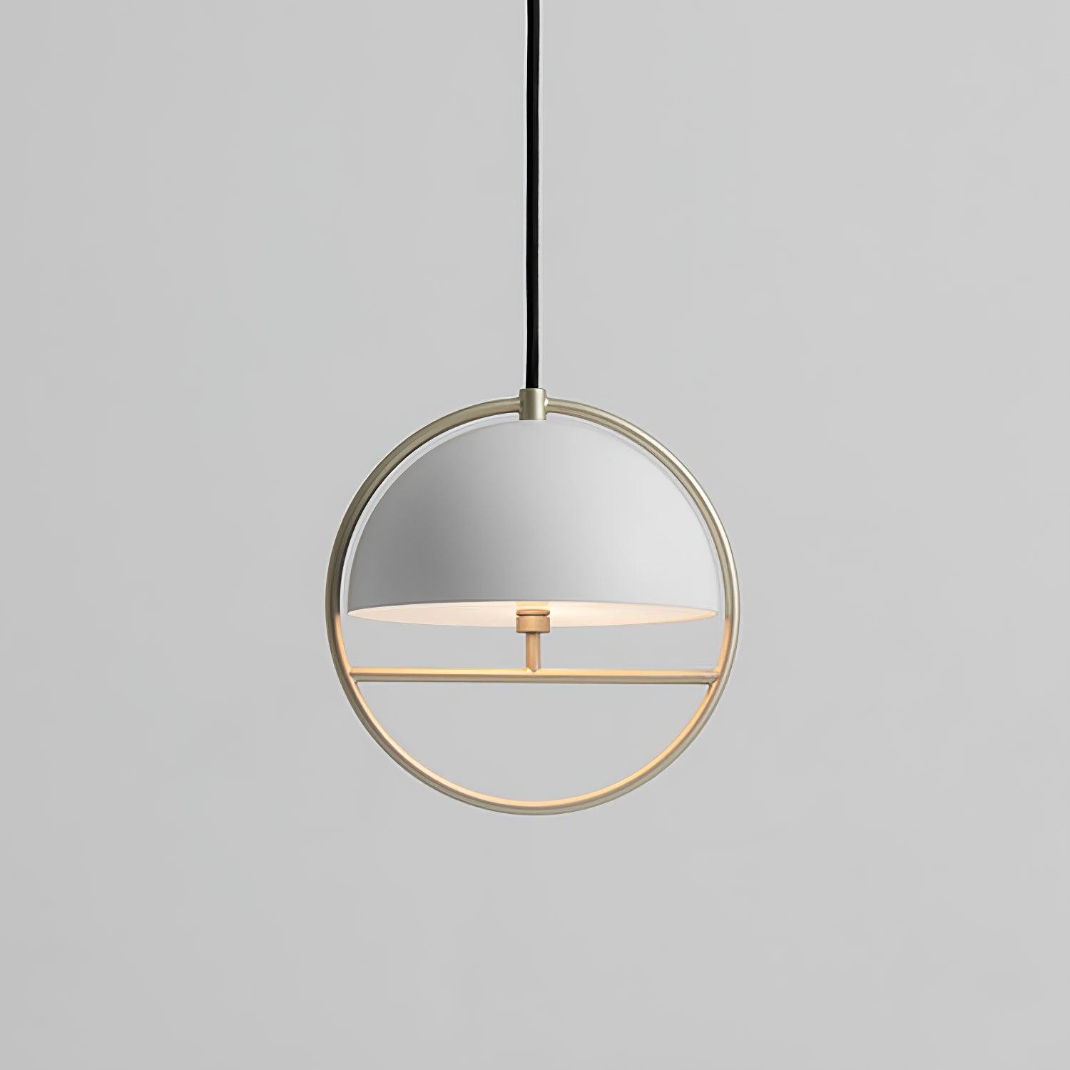 Nordic Halfronde Ring Metalen Hanglamp HL550