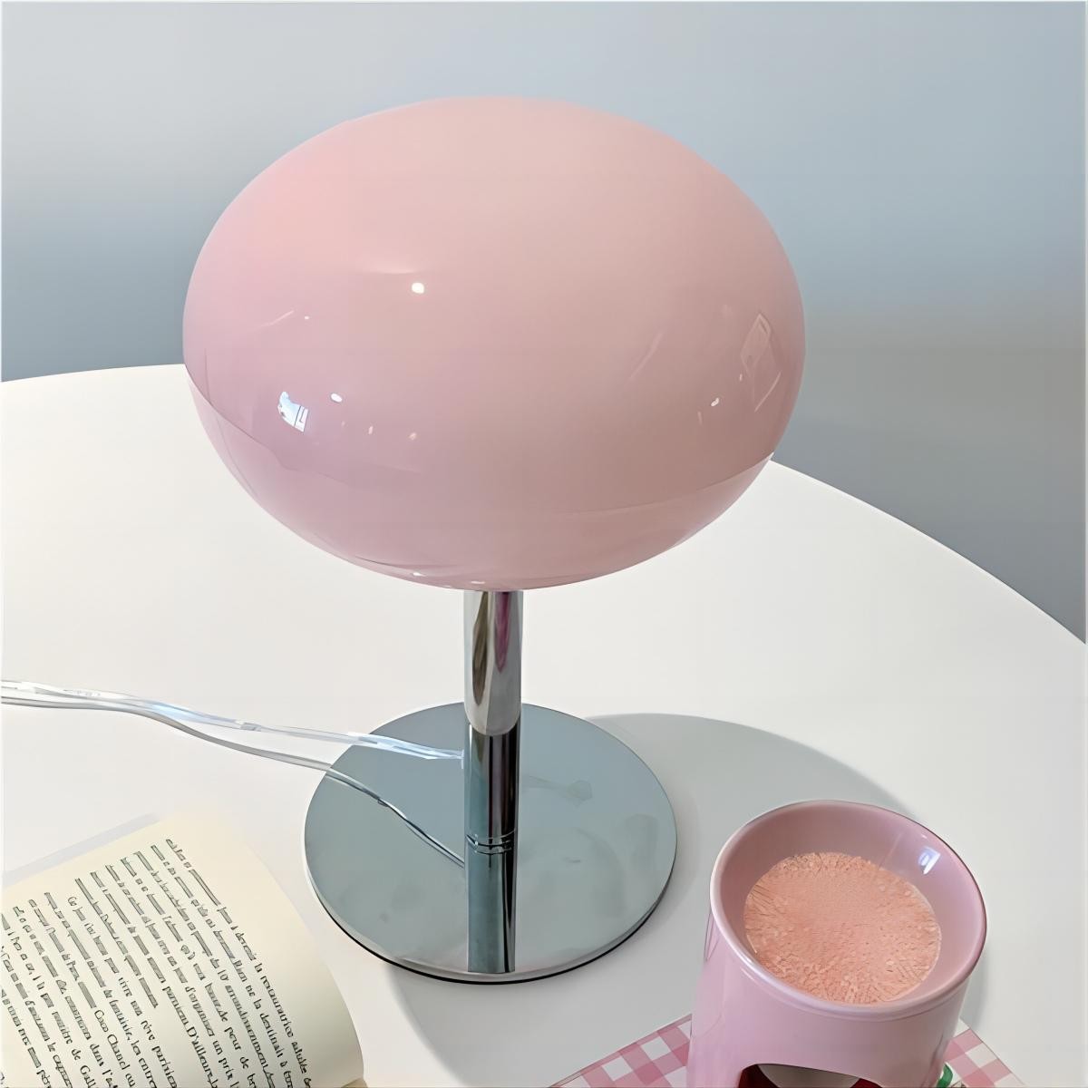 Lollipop Minimalistische Bauhaus Glazen Tafellamp HL81