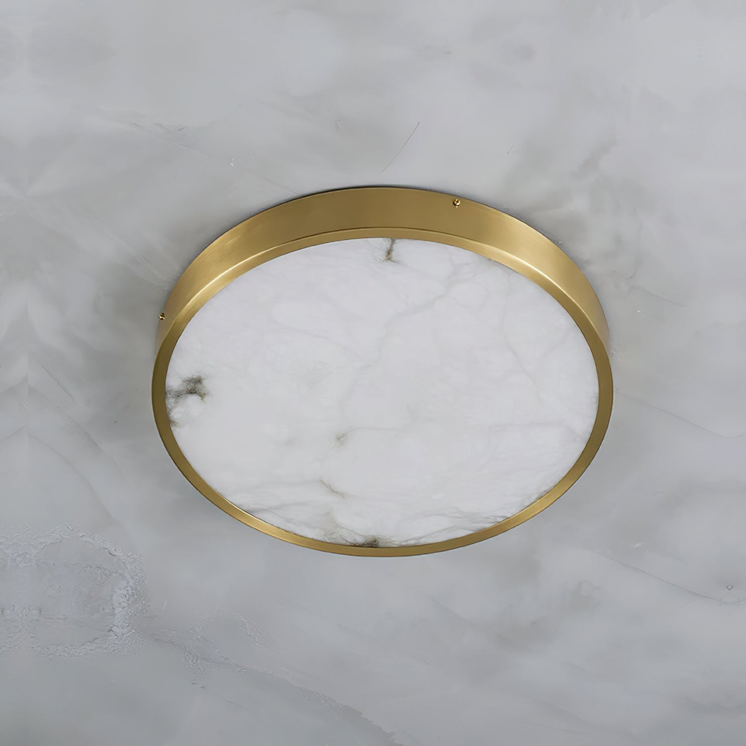 Geometrische albasten inbouwplafondlamp HL2984