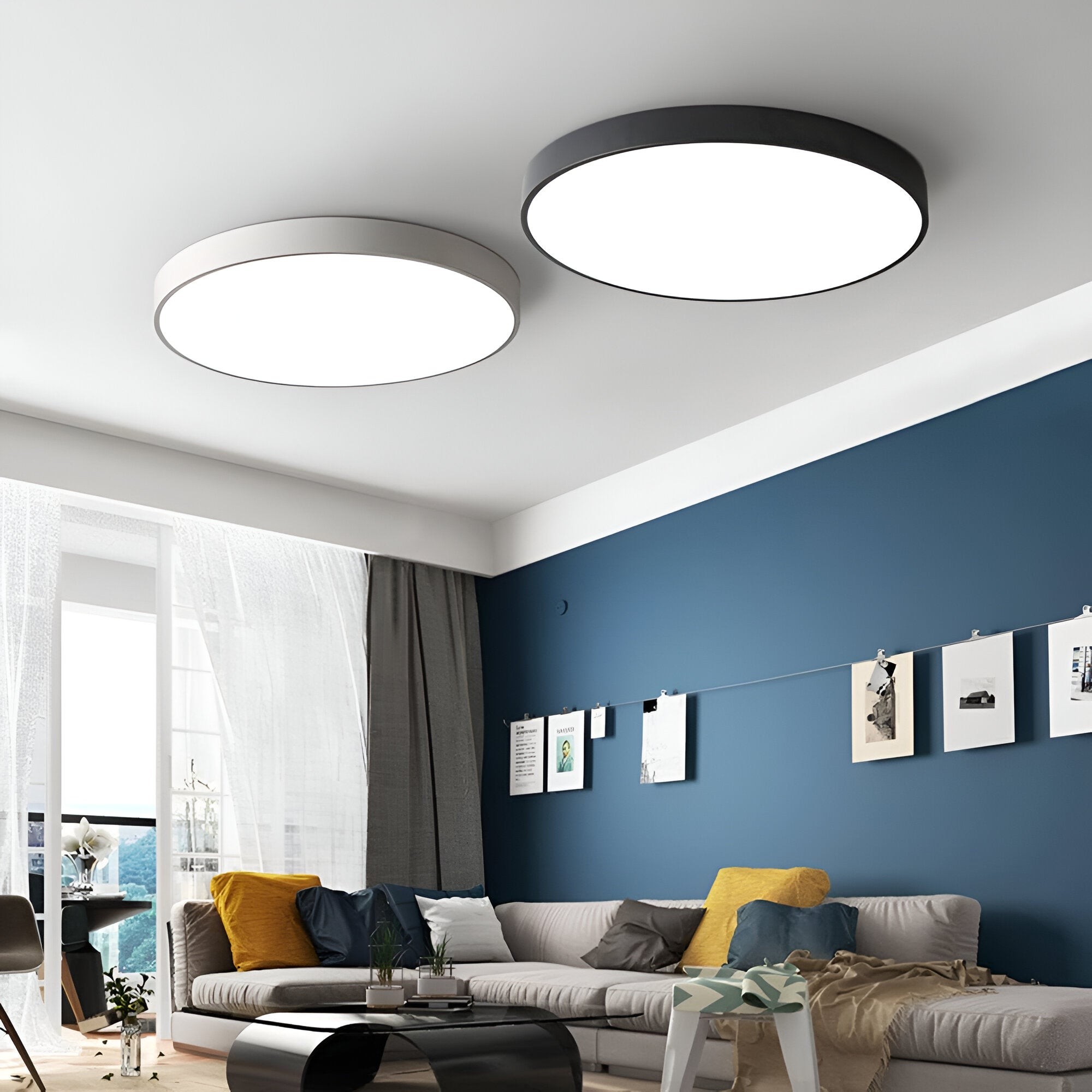 Nordic Macaron Ronde LED Plafondlamp HL1291